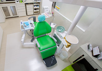 岡山県瀬戸内市内の歯医者　おさふねフレンド歯科の治療室